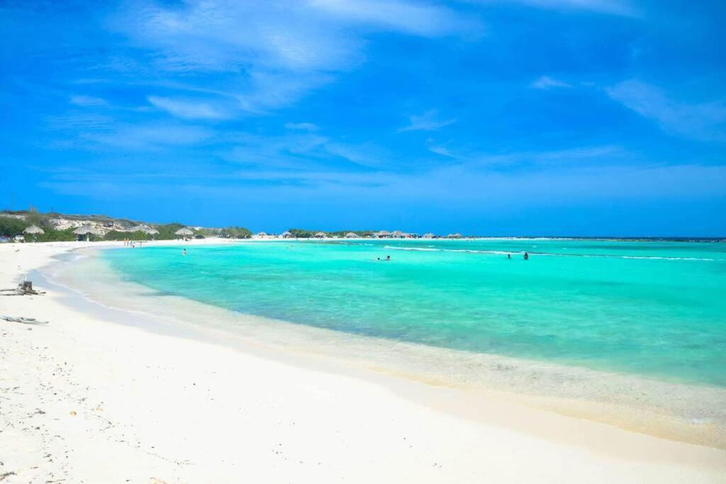 Cozy 1-Bedroom Apartment Minutes Away Drive To Mangel Halto Beach Savaneta Eksteriør billede